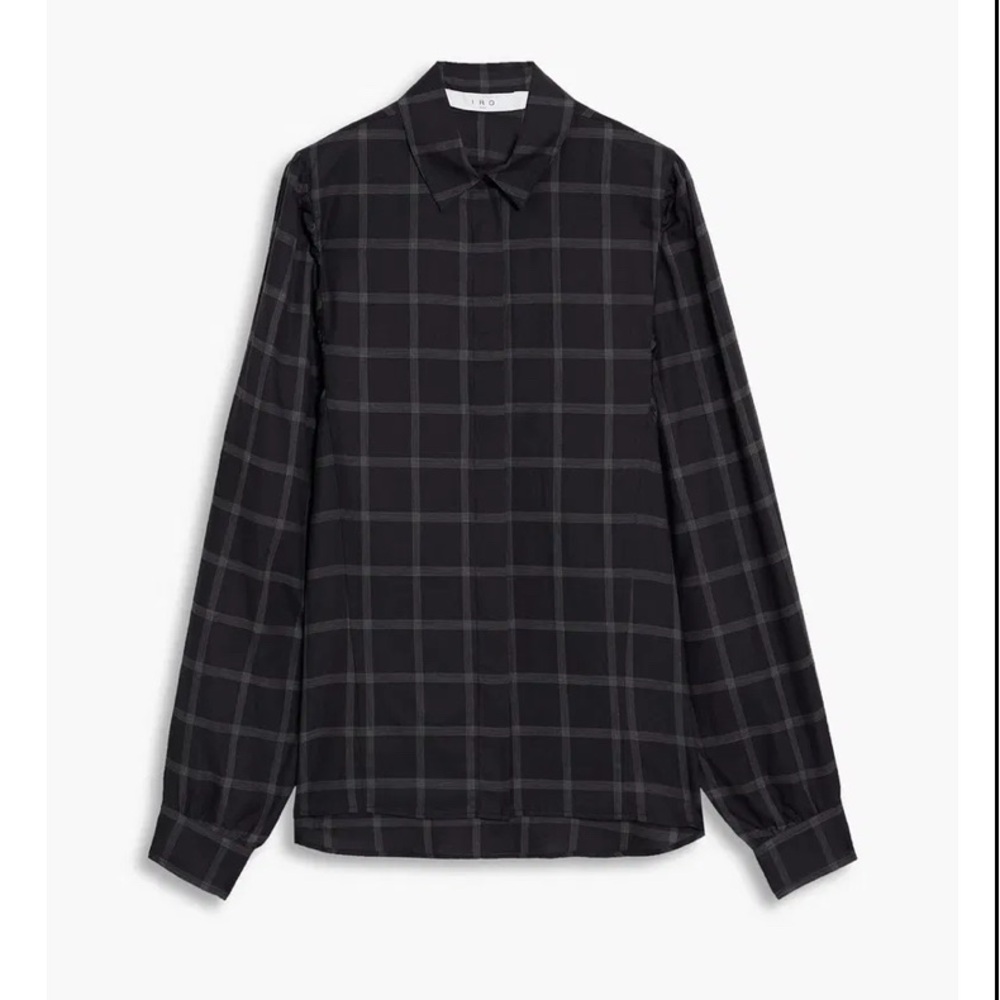 Iro Lousta checked cotton shirt